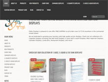Tablet Screenshot of daleydisplays.com